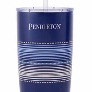 Pendleton Navy Striped Tumbler